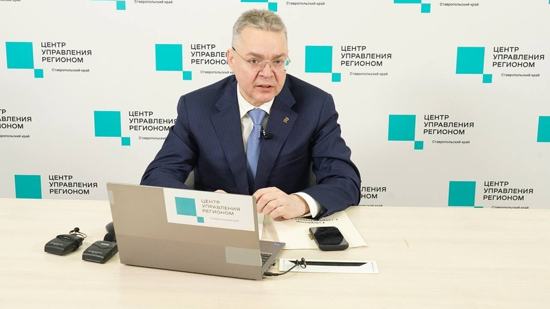    Губернатор ответил на вопросы ставропольцев в прямом эфире Фото: пресс-служба правительства Ставрополья
