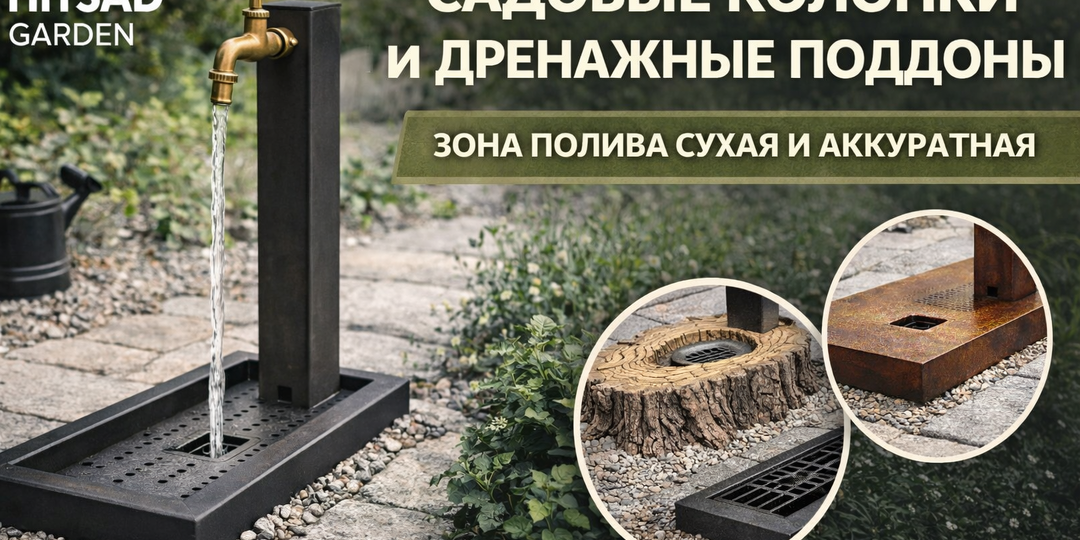 Дренажные поддоны для сада и дачи