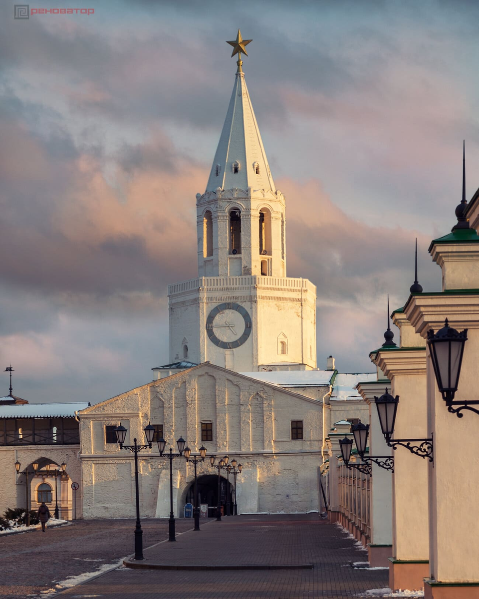 Объекты, на которых применялся данный материал. Казанский Кремль.