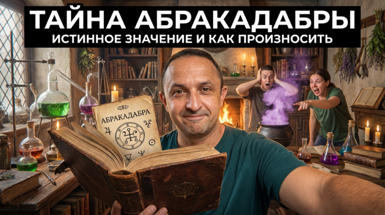 Абракадабра значение: откуда слово и как правильно произносить заклинание