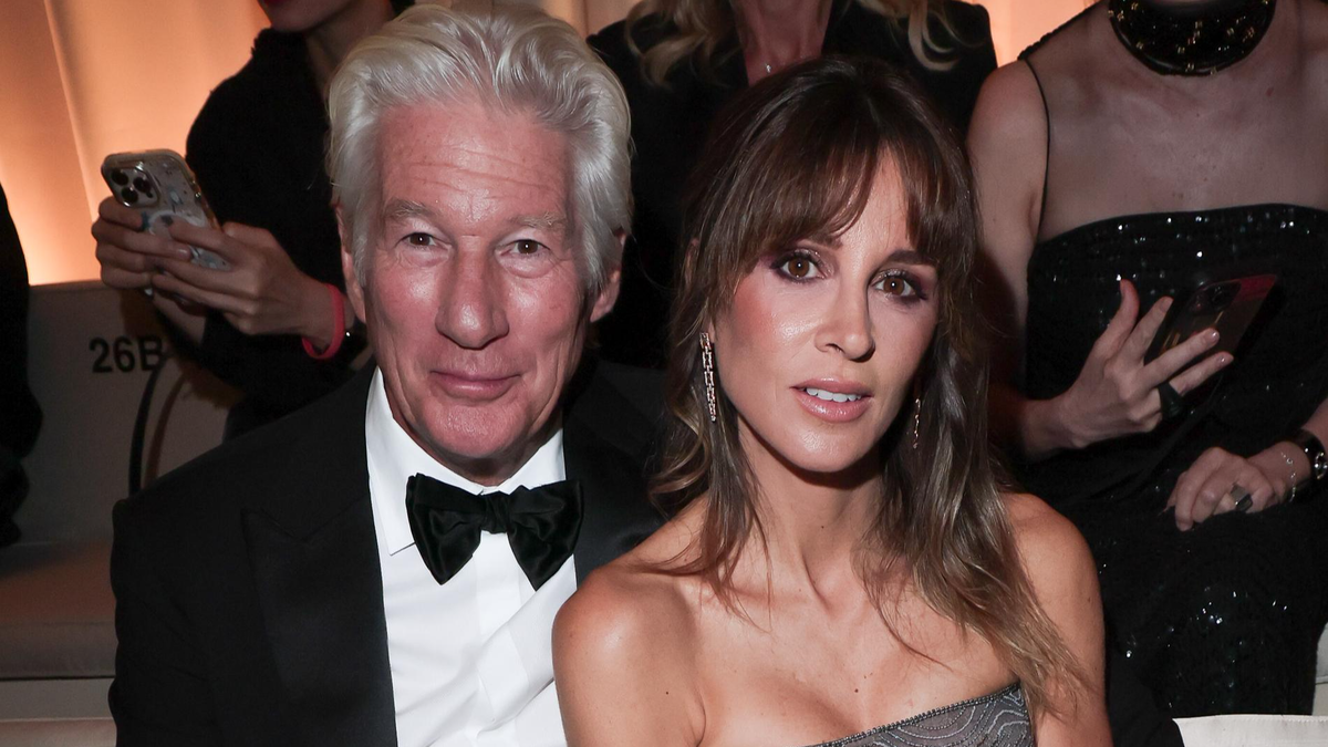    Ричард Гир и Алехандра Сильва. Фото: Getty Images