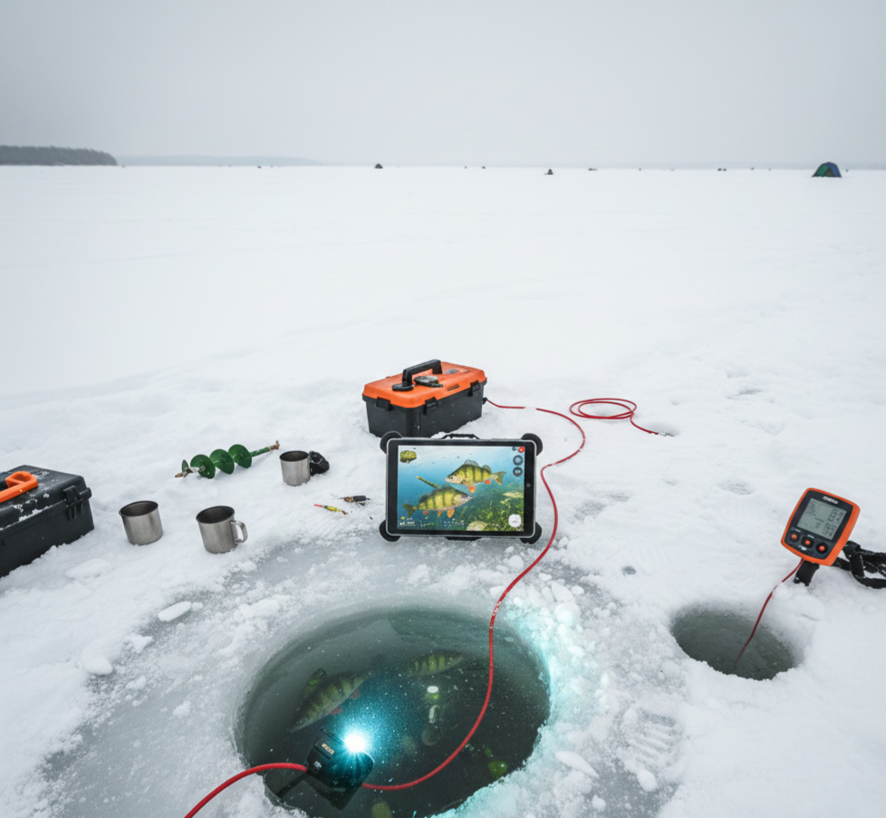 Пример камеры на рыбалке.
