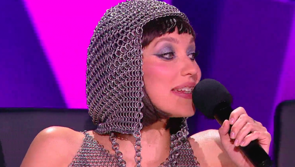 Кадр из шоу "Маска". 