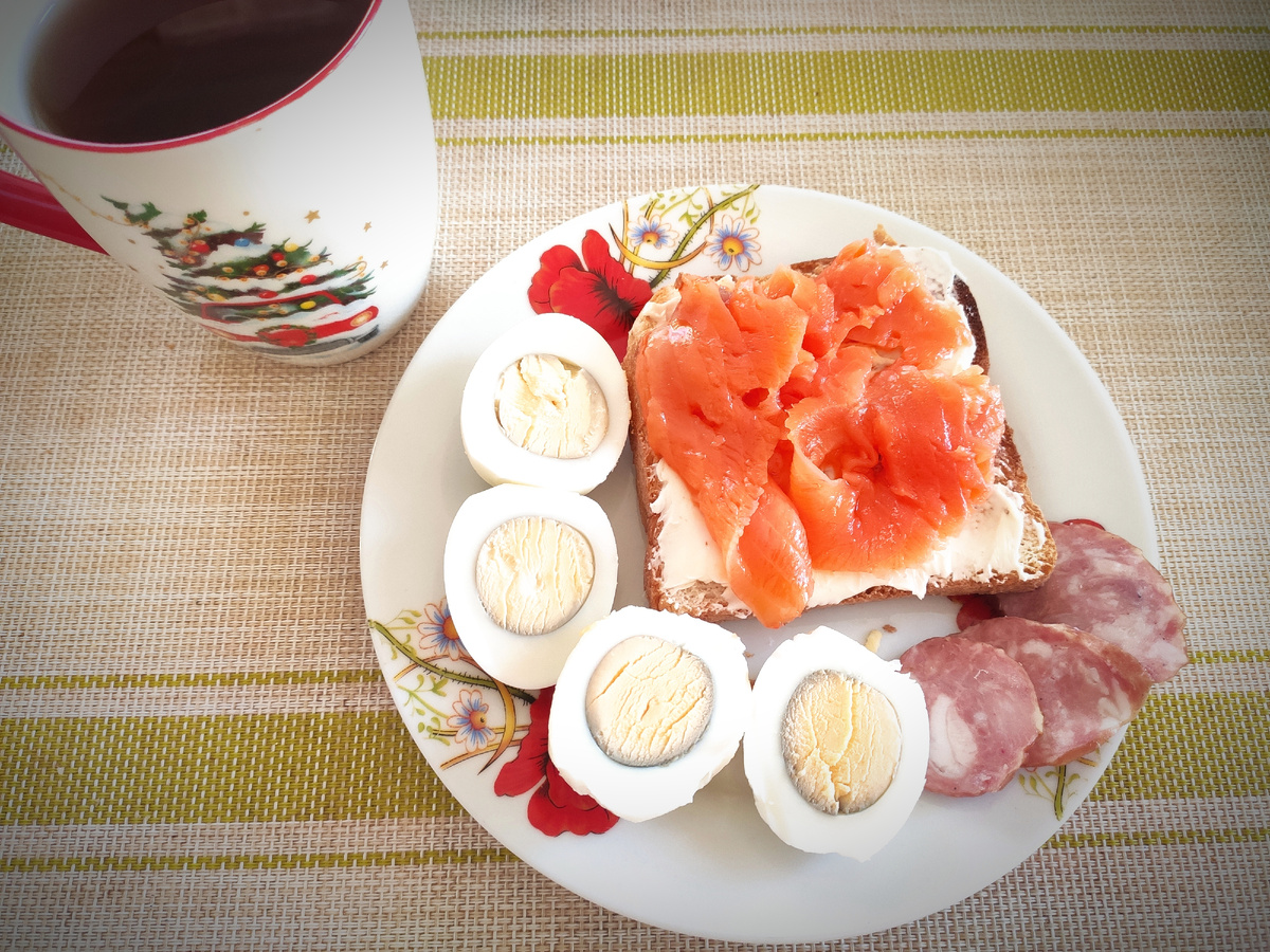 Мой завтрак 😁