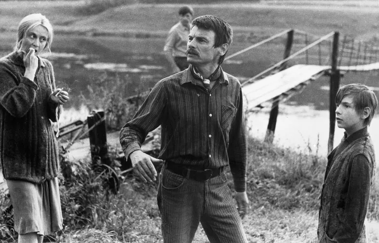    Маргарита Терехова и Андрей Тарковский на съемках фильма «Зеркало» в 1974 году