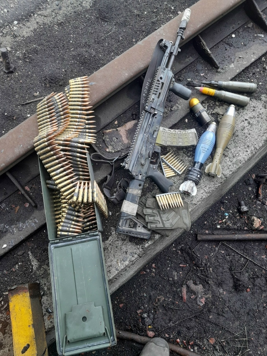 Трофеи с Авдеевки
