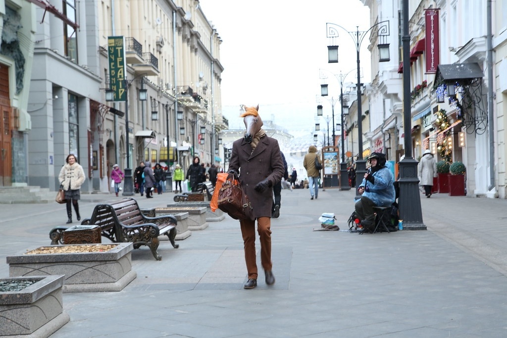 Конь пришёл. Фото: Марина Н. Макарова, Москва, 31дек13.