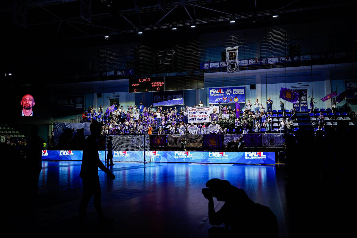   В прошлом сезоне Чехов принимал "финал четырёх" SEHA - Gazprom League