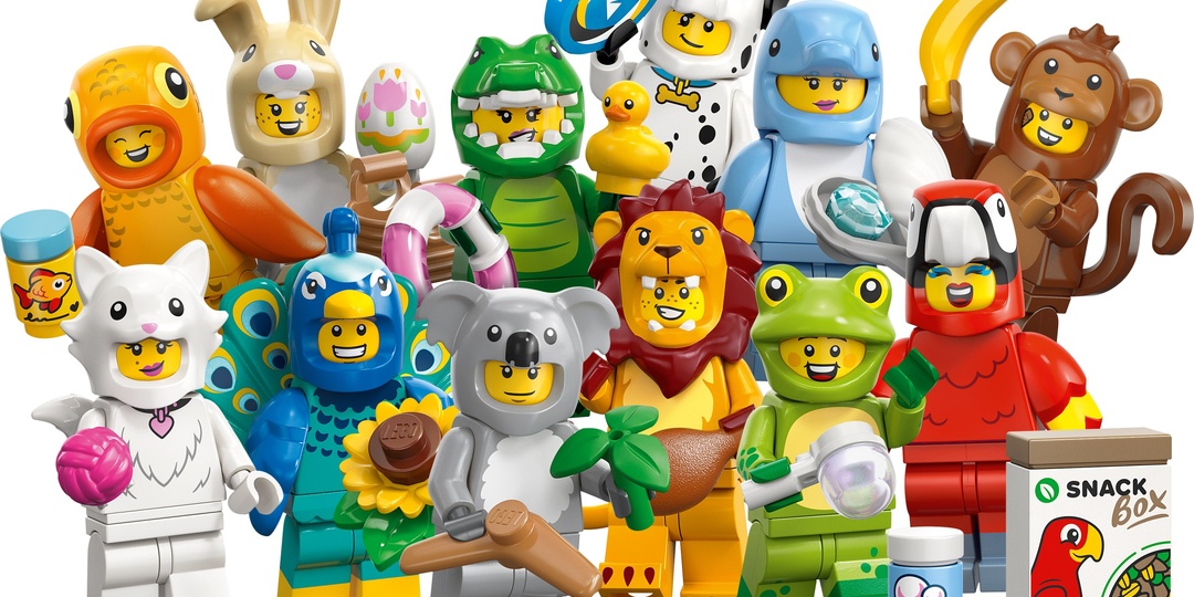 Знакомство с коллекционной серией минифигурок Лего «Животные» №71051