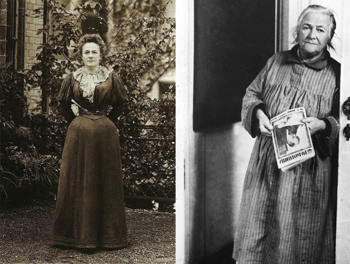 Клара Цеткин (урождённая Айснер) —Родилась 5 июля 1857 года, Кёнигсхайн-Видерау, Королевство Саксония, Германский союз
Умерла: 20 июня 1933 года (75 лет), Архангельское, Красногорский район, Московская область, РСФСР, СССР