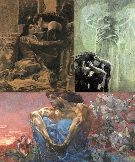 Работы М.Врубель разных лет 