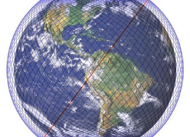     Орбитальная группировка Старлинк   
 (cc) Lamid58
