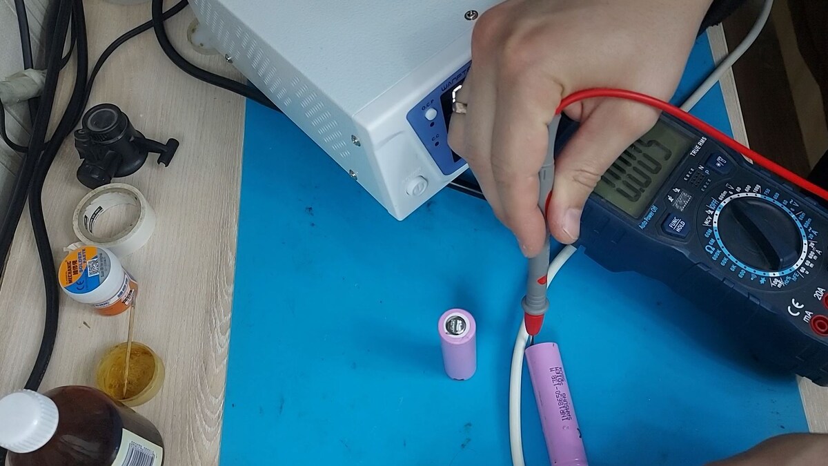 Измерение напряжения.