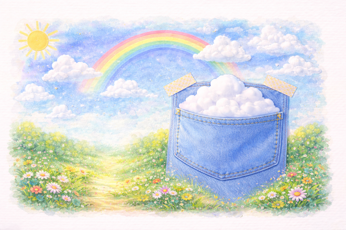 Афиша к спектаклю "Облачко в кармашке"