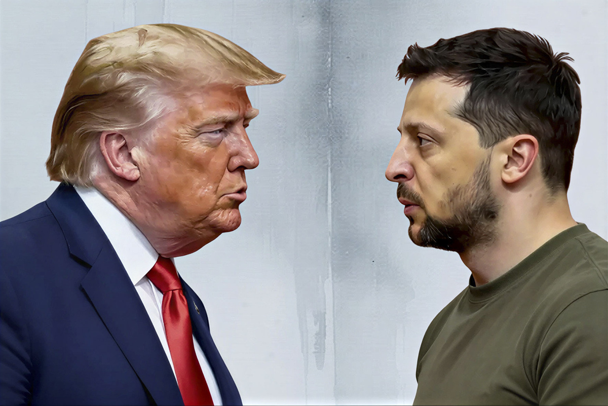 Зеленский обиделся на президента США.  Фото: Изображение сгенерировано с помощью ИИ / Маргарита Неклюдова