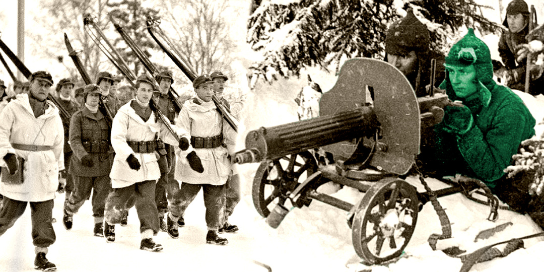 Офицеру доложили: идут финны, их очень много: "Пустим их на мост, они пожалеют"