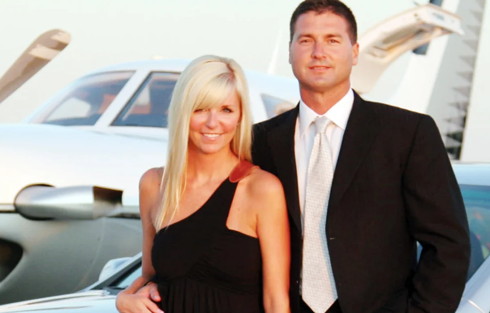 Маркус Шренкер с женой Мишель