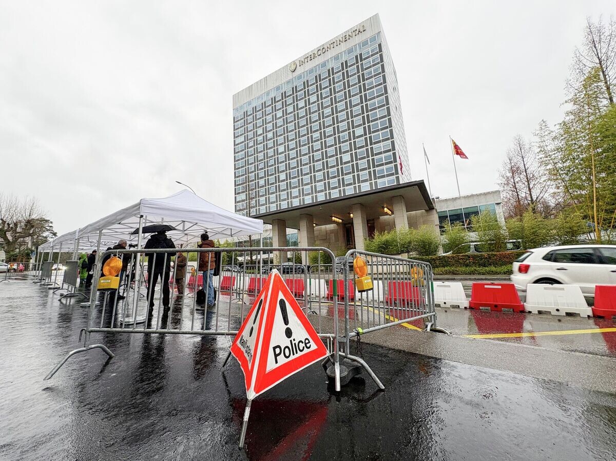    Отель "Интерконтиненталь" в Женеве, где 17-18 февраля пройдут переговоры представителей России, Украины и США | © РИА Новости / Екатерина Чеснокова