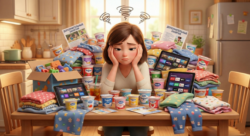 Парадокс выбора: почему ребенок истерит в магазине и как мы устаем от изобилия