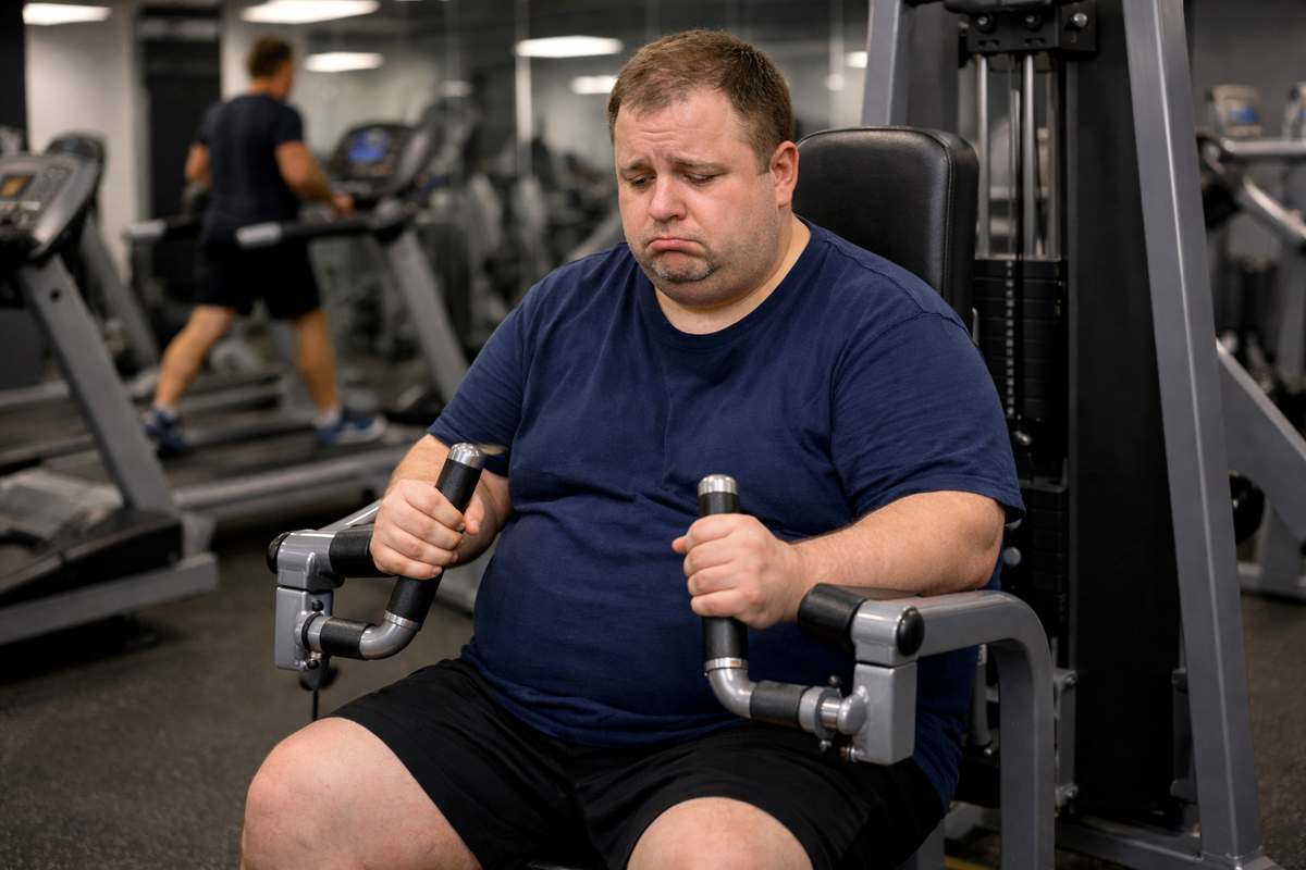 Петр был очень полным, из-за неправильного питания и образа жизни он имел плохое либидо и в целом низкий имуннитет, это его разочаровывало и расстраивало!