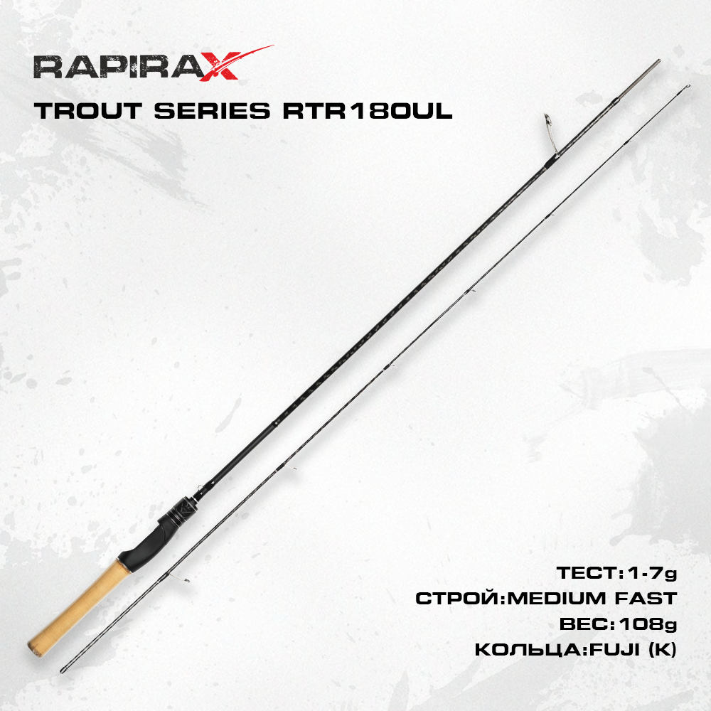 RapiraX TROUT SERIES RTR180UL 