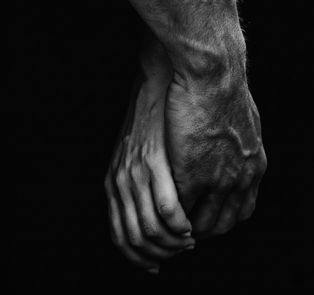 Мужская рука либо защищает, либо уничтожает. Третьего не дано. Она выбрала первую.