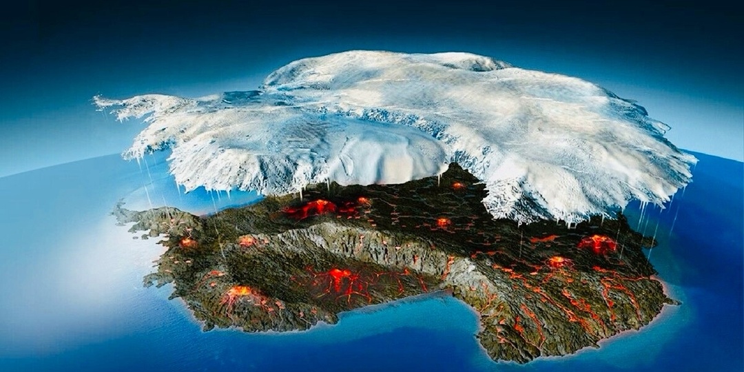 Как на самом деле выглядит Антарктида без снега и льда. Учёные изобразили детальную карту материка