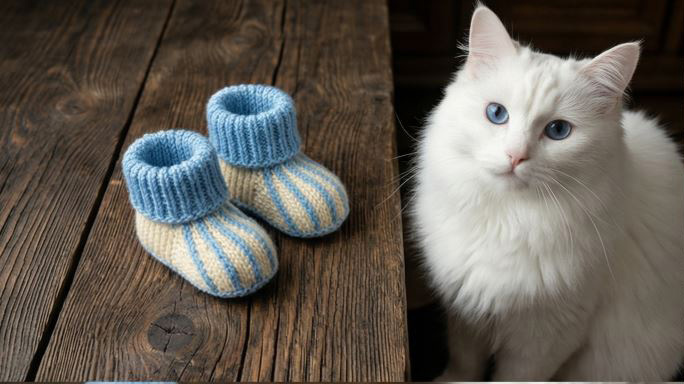 Пинетки‑носочки на двух спицах: прямоугольник + короткие ряды (и ребёнок спит, и вы счастливы) 🙂