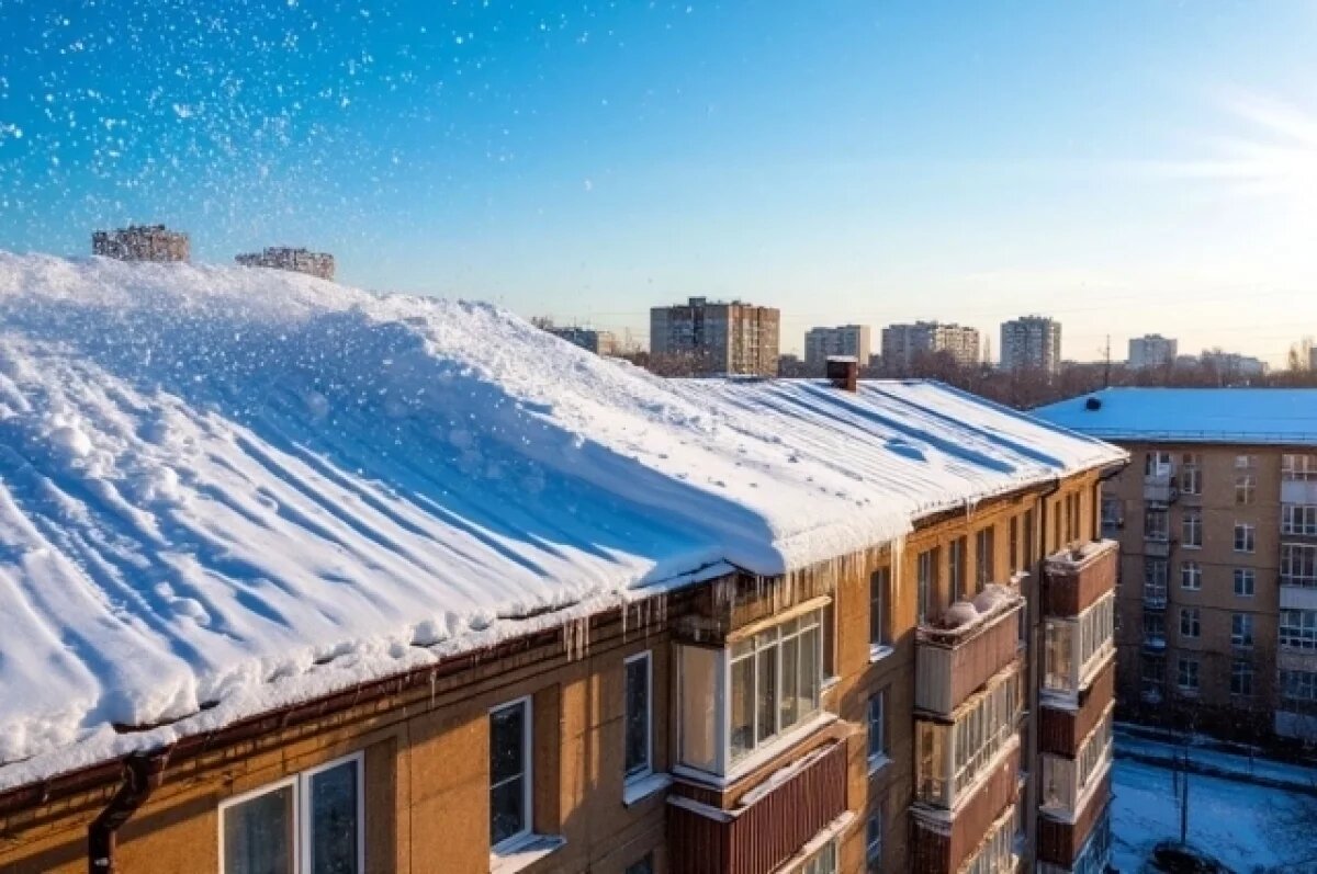    Снеговая нагрузка на крыши в Кузбассе выросла в феврале 2026 в два раза