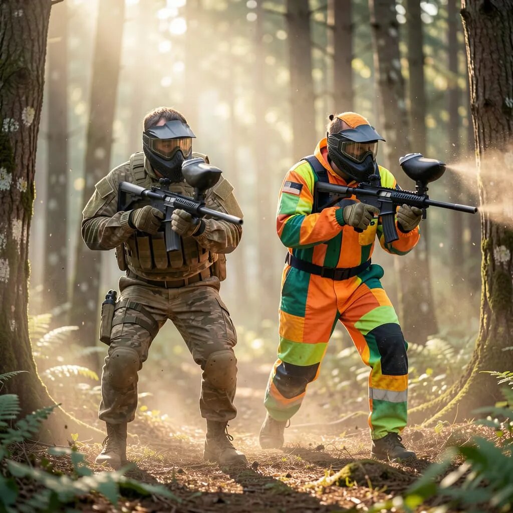 Страйкбол или пейнтбол