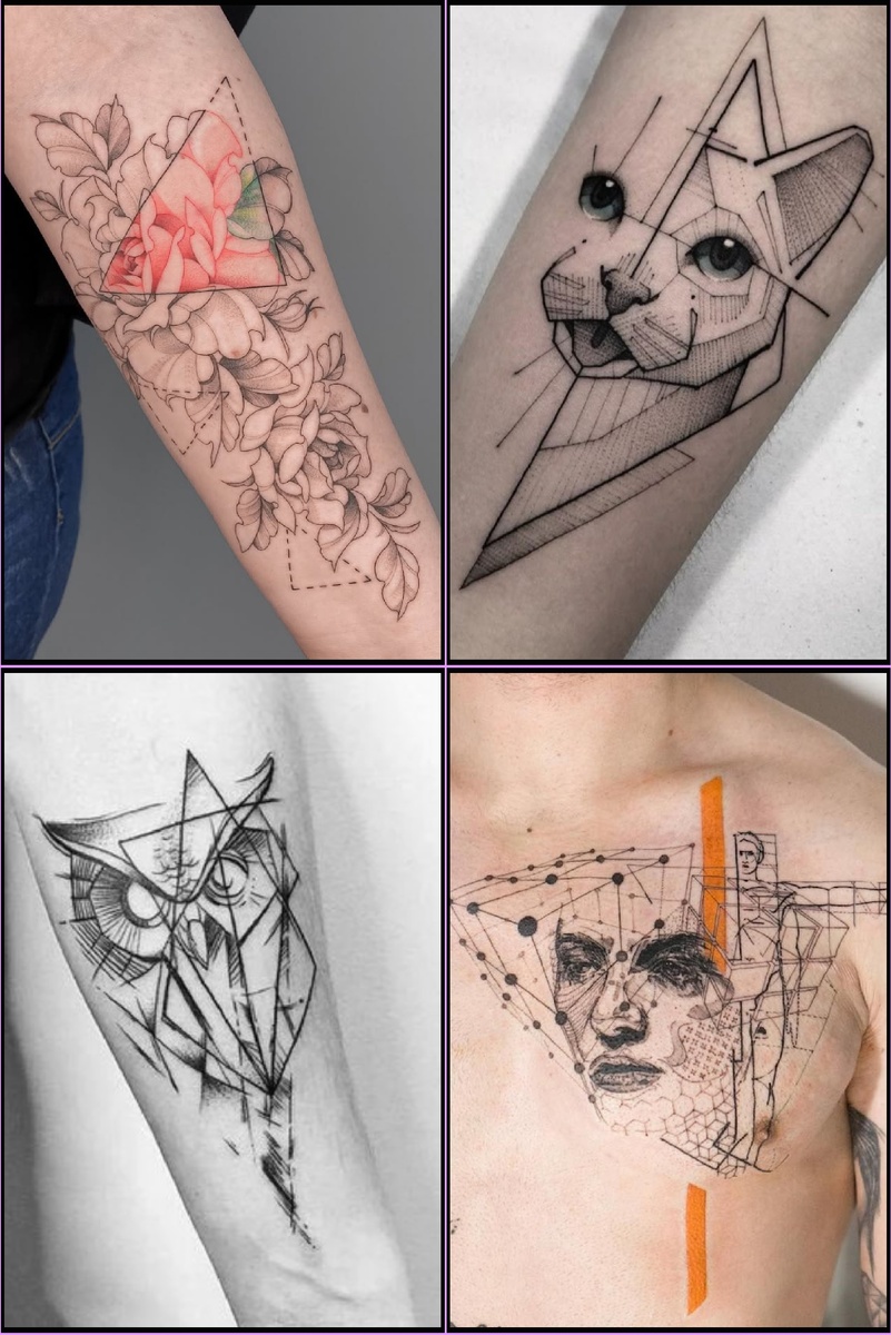 Обыграть на "геометрический манер" можно все, что угодно