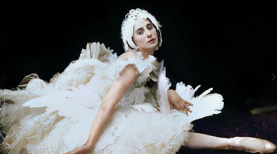 Анна в балетной миниатюре Сен - Санса