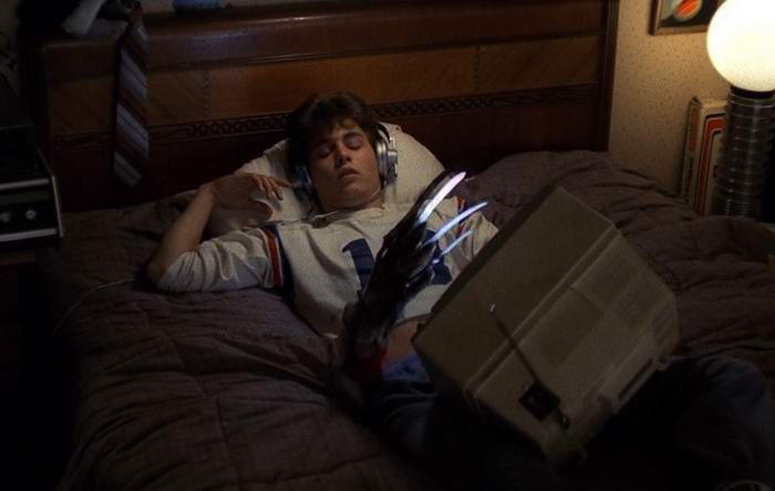 Джонни Депп в фильме Кошмар на улице Вязов