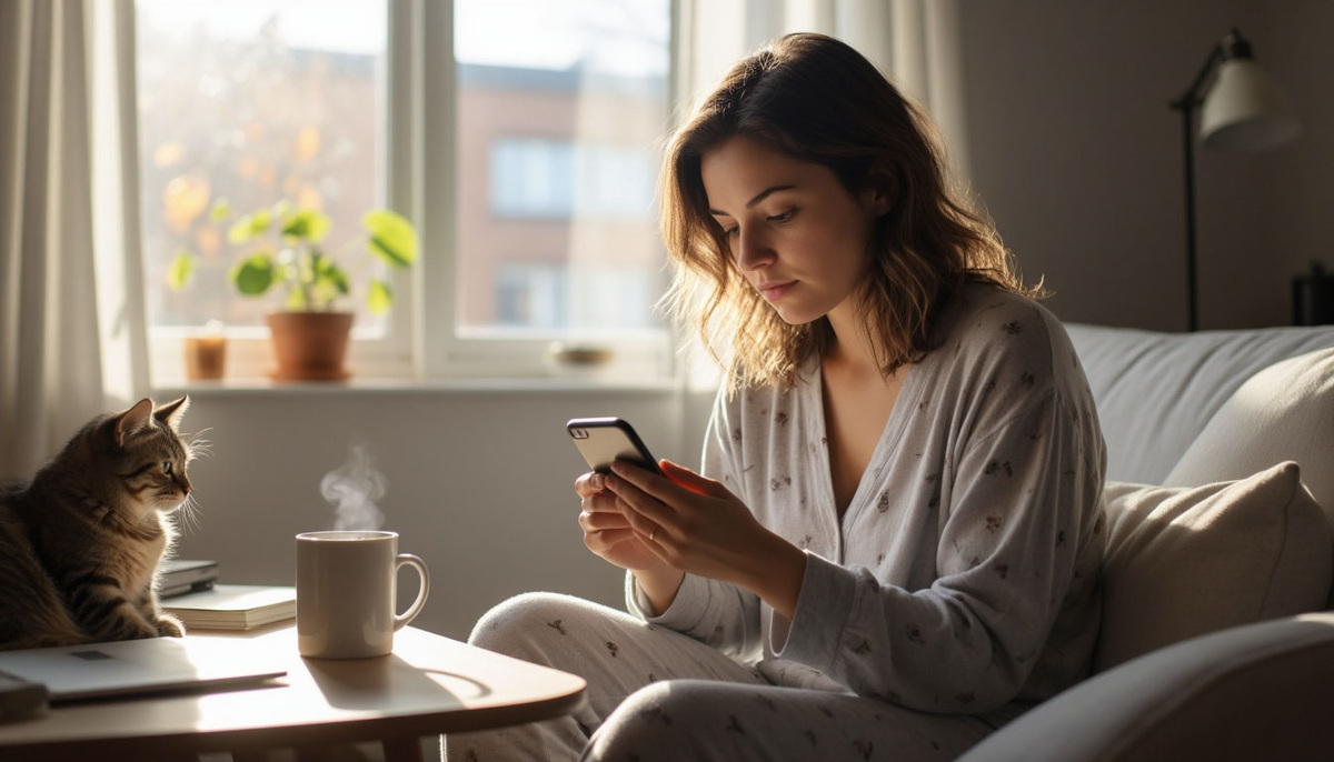 Сижу дома в пижаме, листаю соцсети