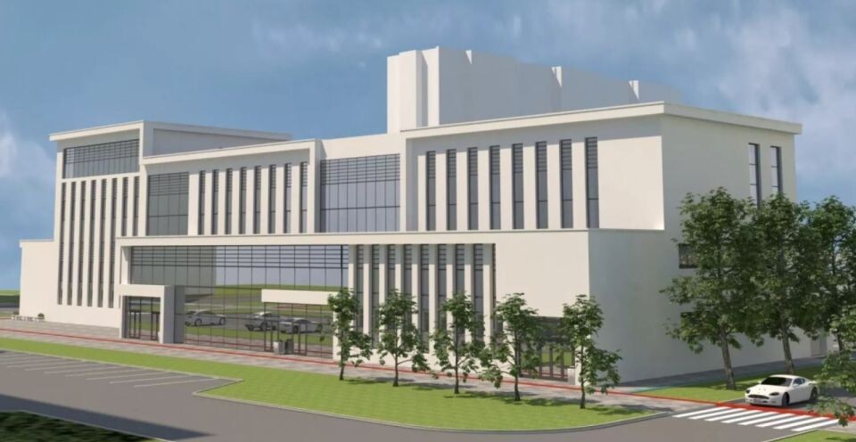    Проект здания наул. Христенко, 1. 2023 год. Источник: Влади