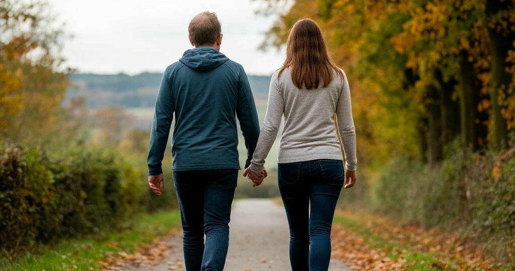 Ходьба - полезная привычка.