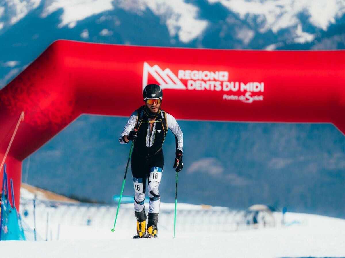    20-кратный чемпион России по ски-альпинизму Никита Филиппов занял девятое место в спринтерском зачете по итогам сезона-2024/25 Кубка мира | © Фото : Олимпийский комитет России