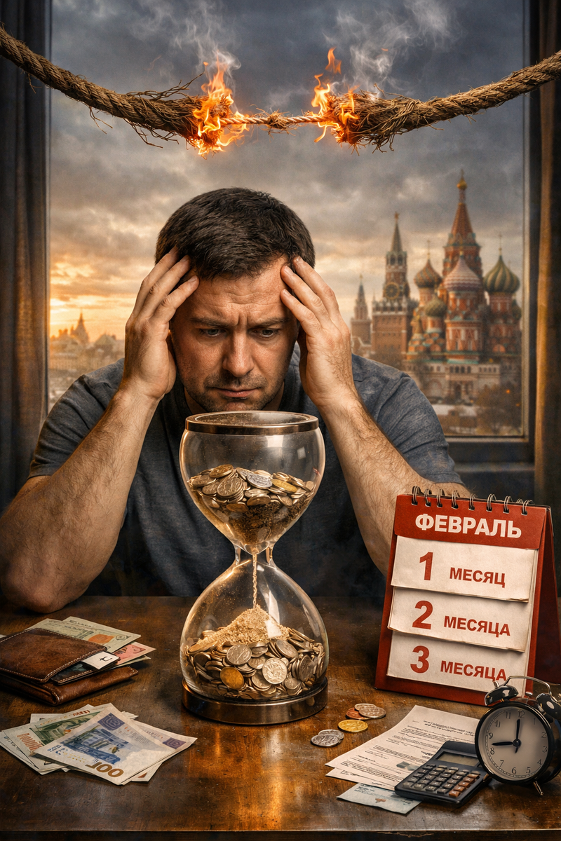 На сколько месяцев у россиян хватит денег, если завтра исчезнет зарплата?