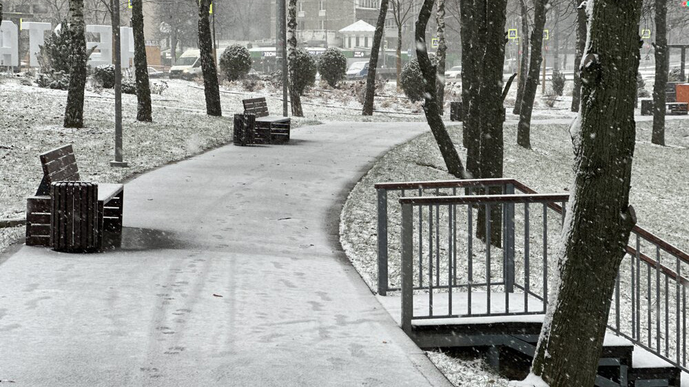    зима снег АГН