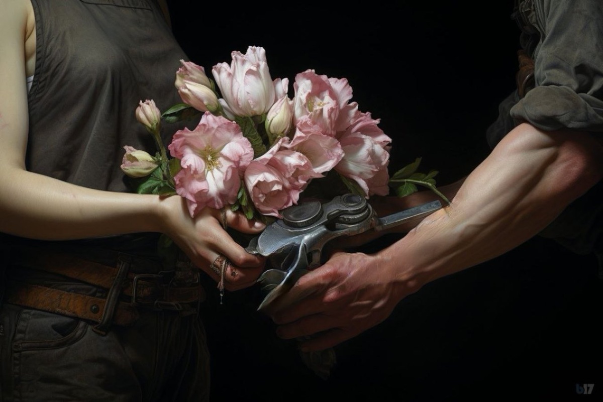 Изображение создано при помощи нейросети Midjourney v5.2.