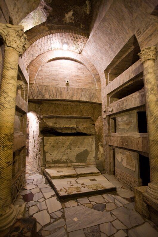 Catacombs of San Callisto, Roma
