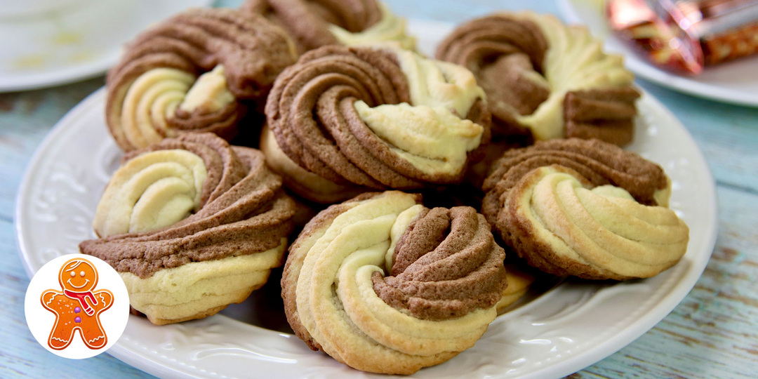 Курабье "День и Ночь" 🍪 Домашнее сдобное печенье