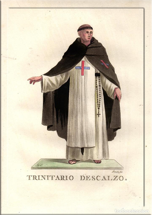 Монах-тринитарий.