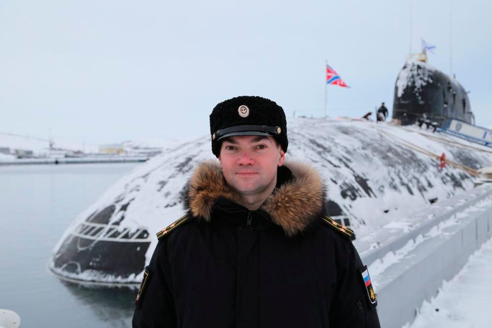 Капитан подлодки Дмитрий Маслов