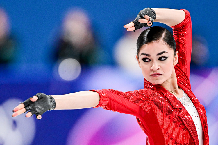    Аделия Петросян — пятая после короткой программы на Олимпиаде.   
Фото: Raniero Corbelletti, AFLO, globallookpress.com