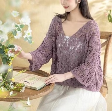 Как выглядеть эффектно наступающим летом - классные модели крючком от японских дизайнеров со схемами!