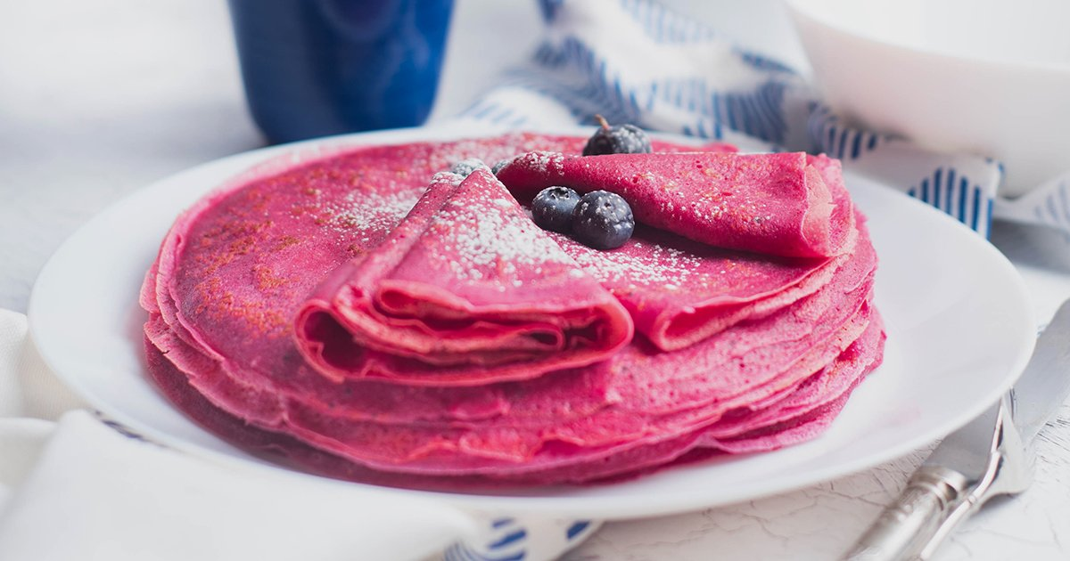 Розовые блины. Источник фото: МЕЛ