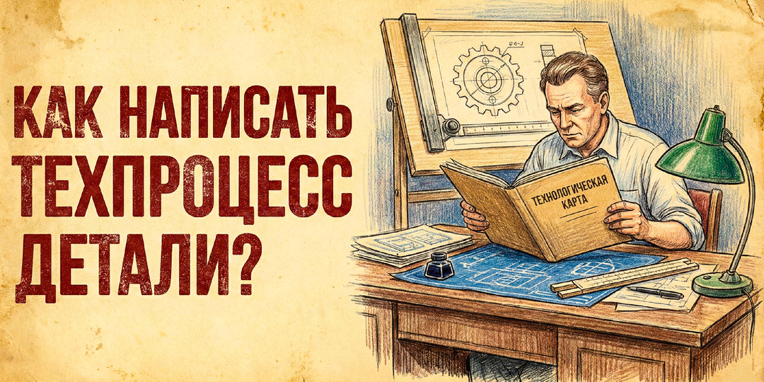 Как написать техпроцесс обработки детали и не «запороть» заготовку: Пошаговый гайд от инженера