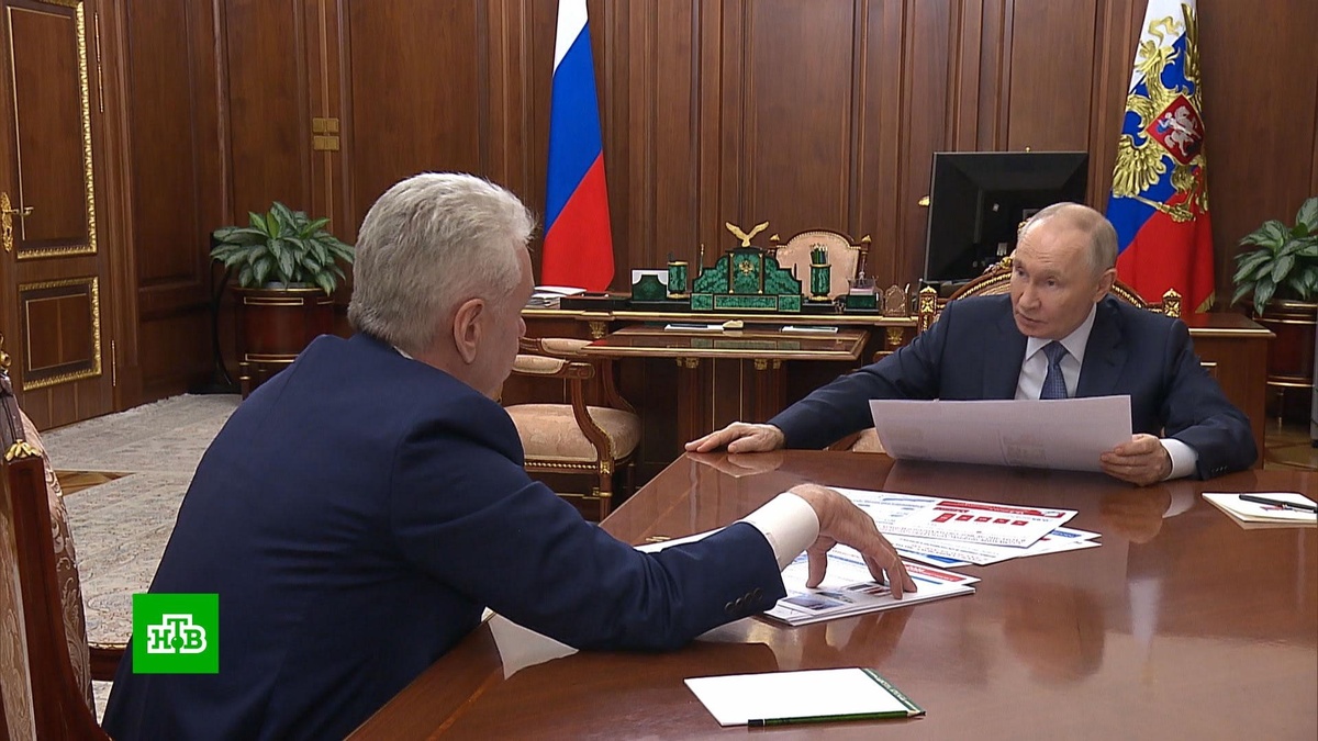    Собянин рассказал Путину о новых амбициозных планах Москвы