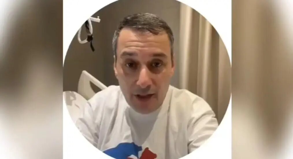    Александр Хинштейн. Архивное фото: скриншот из видео в телеграм-канале Александра Хинштейна.